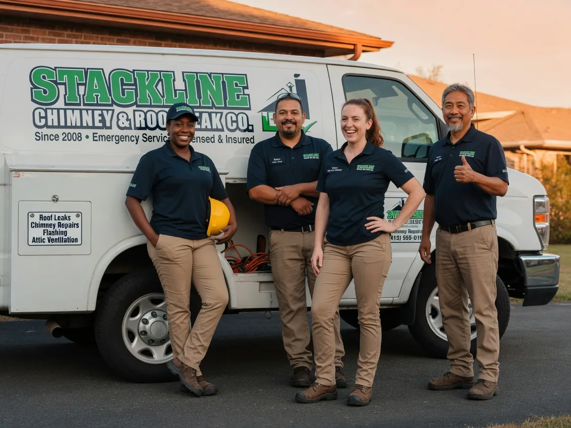 Chimney flashing repair company in Waxahachie, TX
